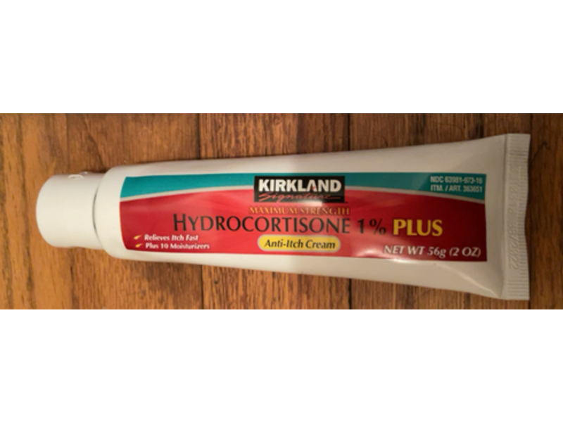 Kirkland Signature Maximum Strength Anti-Itch Cream, Hydrocortisone, 2 oz/56 g