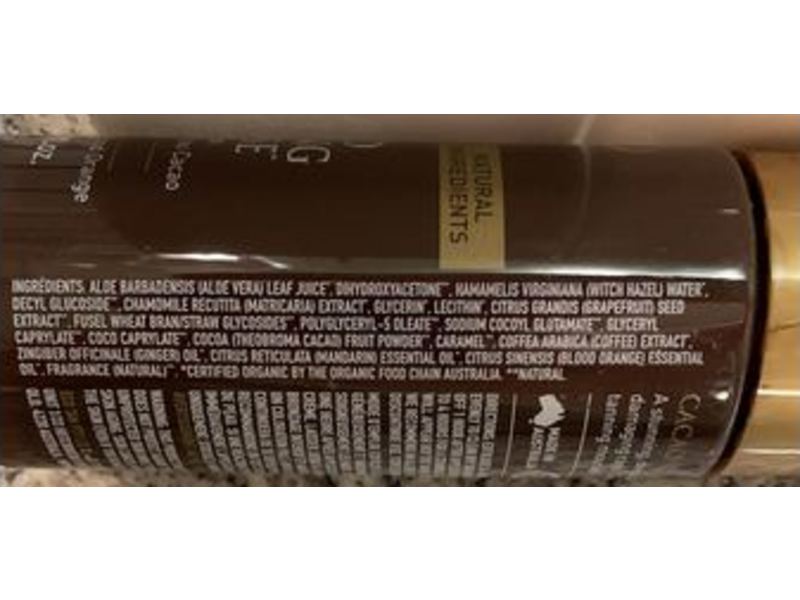 Ecotan Cacao Tanning Mousse, Dark, 4.23 fl oz/125 mL