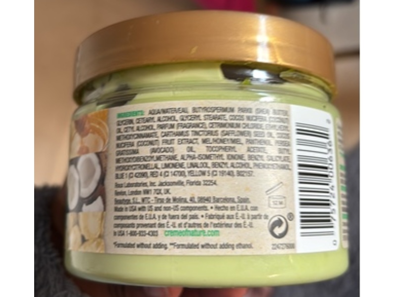 Creme of Nature Pure Honey Curl Defining Cream, Avocado, 11.5 oz/326 g