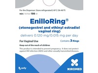 ENILLORING (etonogestrel and ethinyl estradiol) vaginal ring 0.120 mg/0.015 mg, Xiromed (Rx) - Image 2