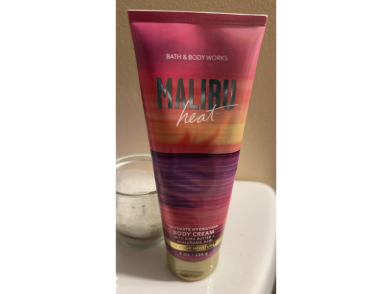 Bath & Body Works Ultimate Hydration Body Cream, Malibu Heat, 8 oz/226 g