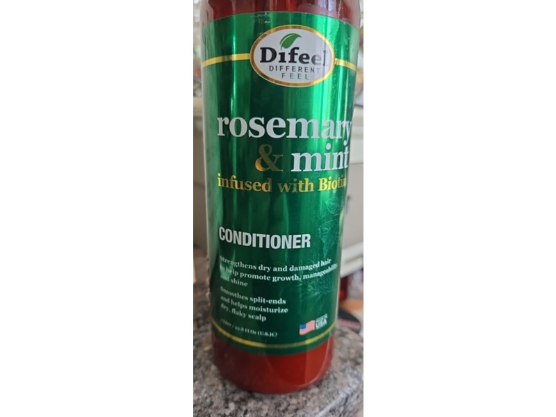 Difeel Infused Botin Conditioner, Rosemary & Mint, 33.8 fl oz
