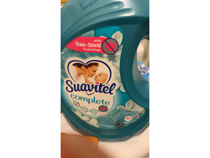 Suavitel Fabric Softener Complete, Waterfall Mist, 89 Loads, 105 fl oz/3.1 L