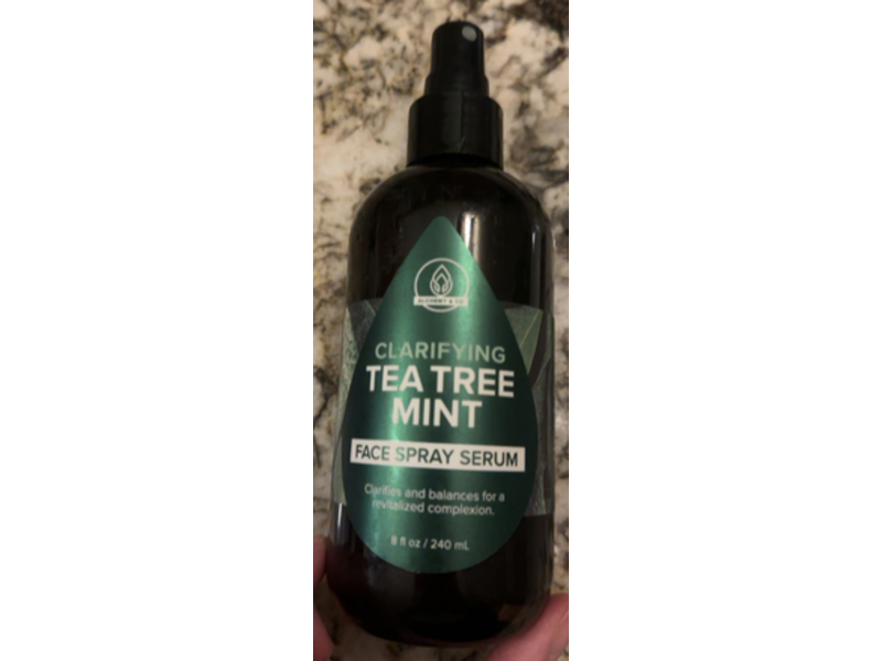 Alchemy & Co Clarifying Face Spray Serum, Tea Tree Mint, 8 fl oz/240 mL