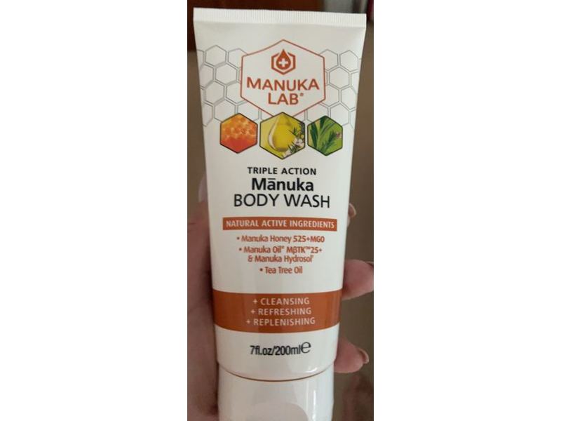 Manuka Lab Triple Action Manuka Body Wash, 7 fl oz/200 mL
