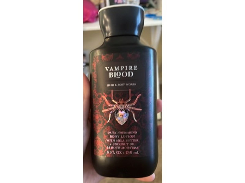 Bath & Body Works Nourishing Body Lotion, Vampire Blood, 8 fl oz/236 mL