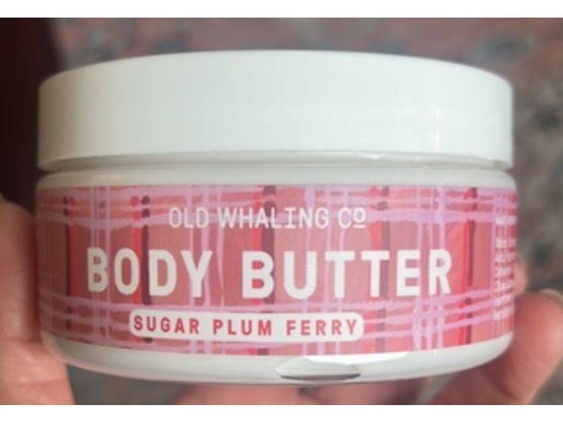 Old Whailin Co Body Butter, Sugar Plum Ferry, 2 oz