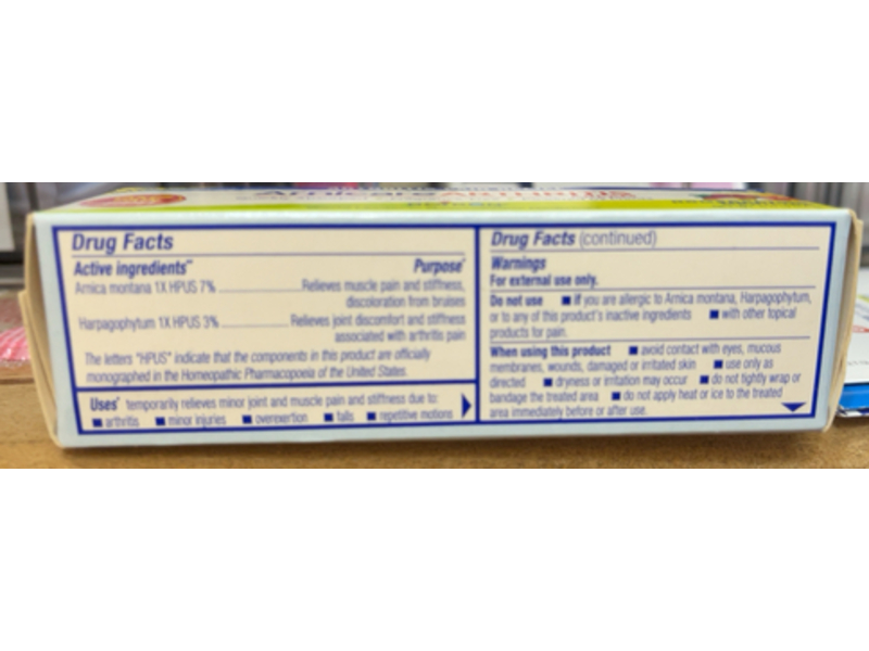 Boiron Arnicare Arthritis Pain Relief Cream, 0.5 oz/14 g