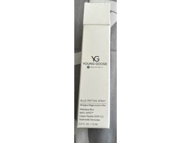 Young Goose Blue Peptide Spray, 0.5 fl oz/15 mL