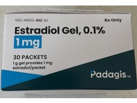 Estradiol Gel, 0.1%, 1 mg, Pack Of 30, Padagis (Rx) - thumbnail 2