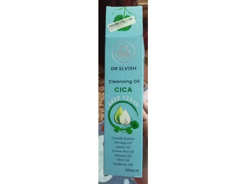 Dr Evish Cleansing Oil, Cica, 200 mL