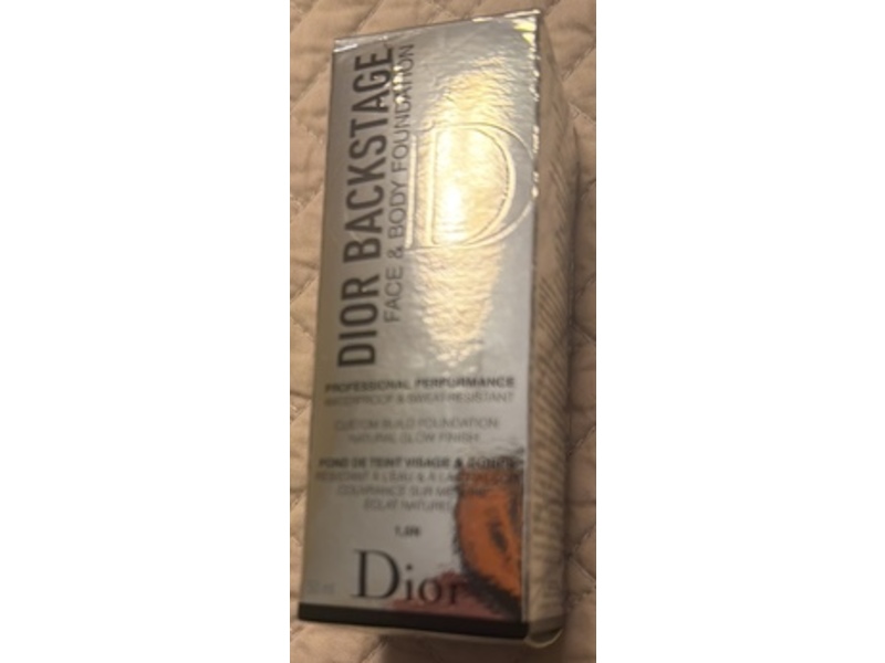 Dior Backstage Face & Body Foundation, 1.5N, 1.7 oz/50 mL