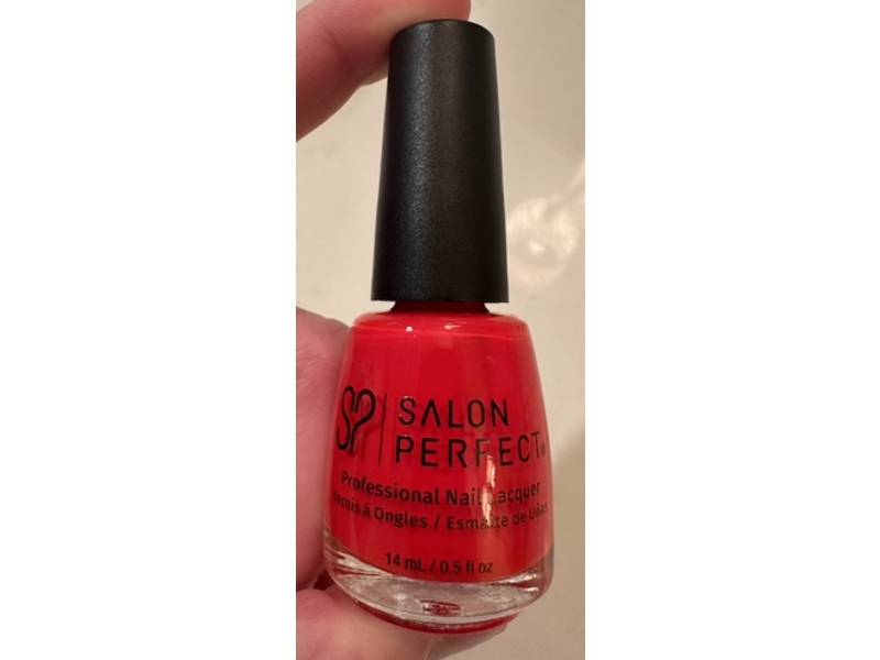 Salon Perfect Professional Nail Lacquer, 178 Heart Strings, 0.5 fl oz/14 mL