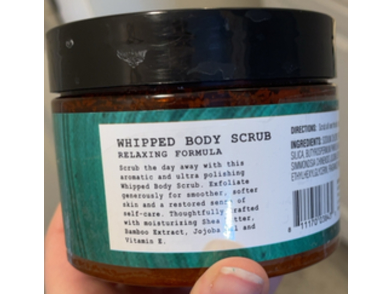 Five Deep Breaths Whipped Body Scrub, Relaxing Formula Eucalyptus & Tea Tree, 10 oz/283.5 g