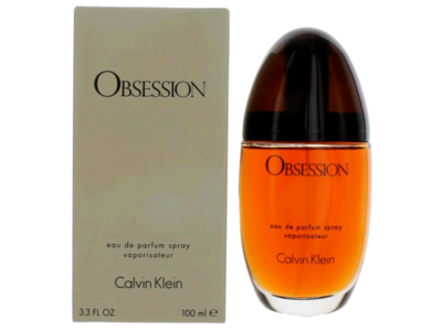 Calvin Klein Eau De Parfum Spray, Obsession, 3.3 fl oz/100 mL