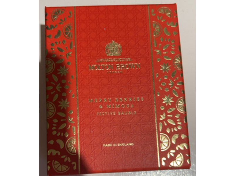 Molton Brown Bath & Shower Gel, Merry Berries & Mimosa, 2.5 fl oz/75 mL