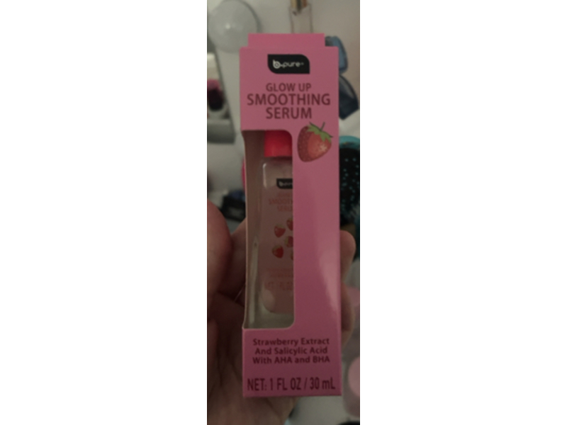 b.Pure Glow Up Smoothing Serum, 1 fl oz/30 mL