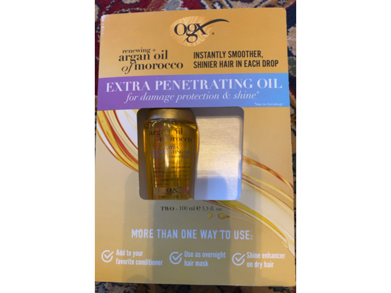 Ogx Extra Penetrating Oil, Renewing Argan Oil of Morocco, 3.3 fl oz/100 mL