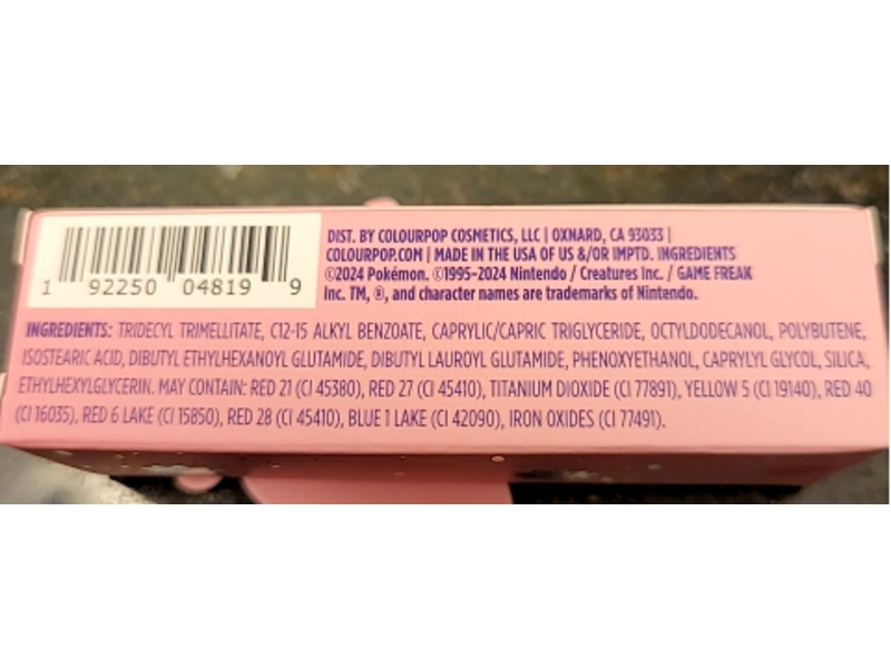 Colourpop x Pokemon Transforming Ph Lip Balm, Sing, 0.12 oz/3.5 g