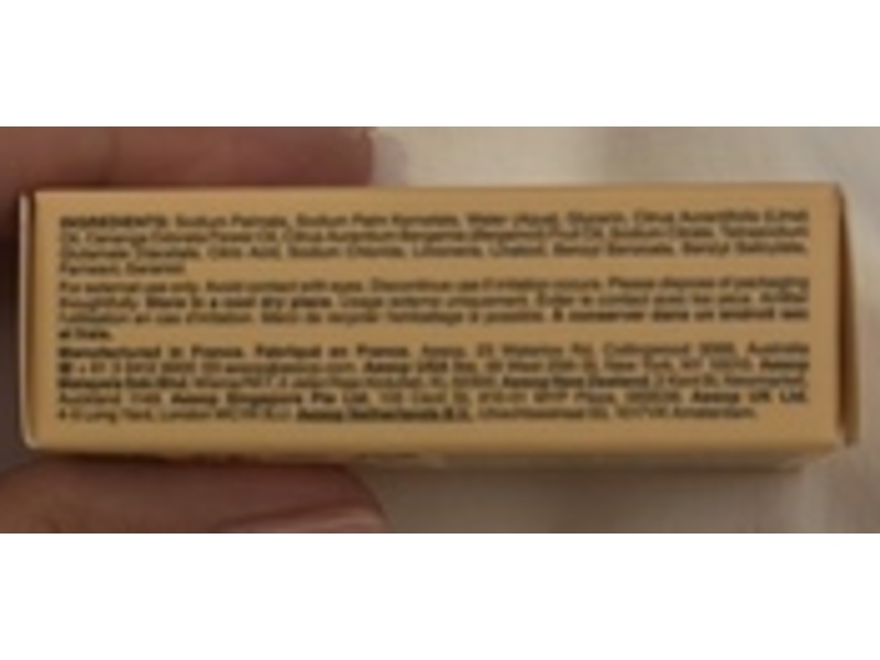Aesop Refresh Bar Soap, Savon Rafrichissant, 1.05 oz/30 g