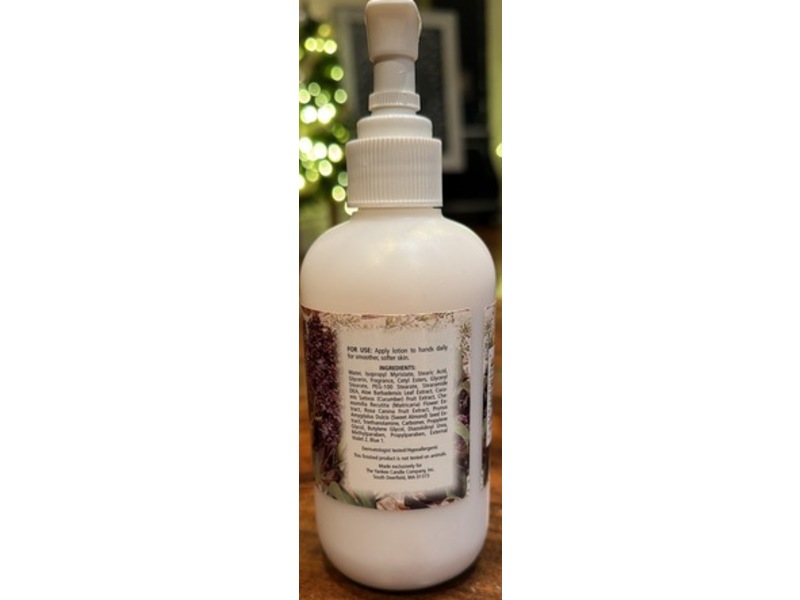 Yankee Candle Hand Lotion, Lilac Blossoms, 8 fl oz/236 mL