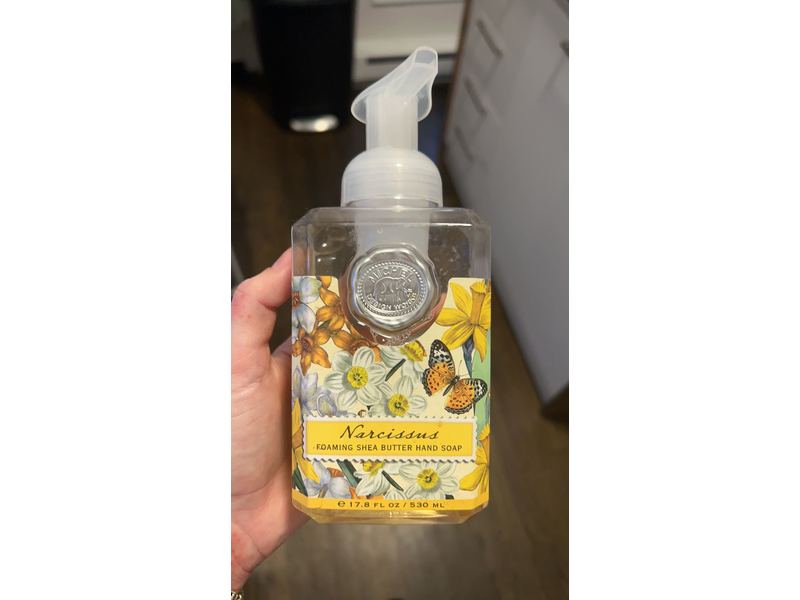 Michel Design Works Narcissus Foaming Luxury Shea Butter Hand Soap 17.8 fl oz/530 ml