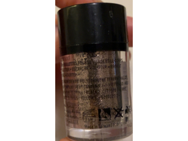 NYX Cosmetics Face & Body Glitter Bronze, 08 Bronze, 0.08 oz/2.5 g