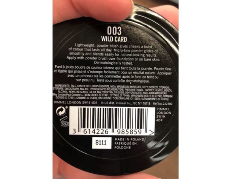 Rimmel Maxi Blush, Wild Card, 0.28 fl oz