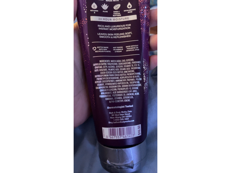 Bath & Body Works Ultimate Hydration Body Cream, Prismatic Stars, 8 oz/226 g