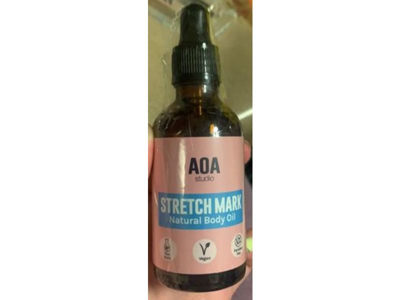 AOA Studio Stretch Mark Body Oil, 50 mL