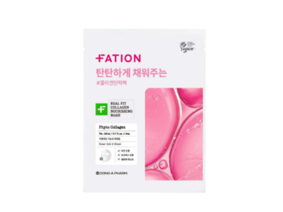 Fation Real Fit Collagen Nourishing Mask, 0.7 fl oz/23 mL