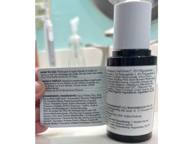 BondiBoost HG Lock Drops Daily Scalp Serum, 1 fl oz/30 mL