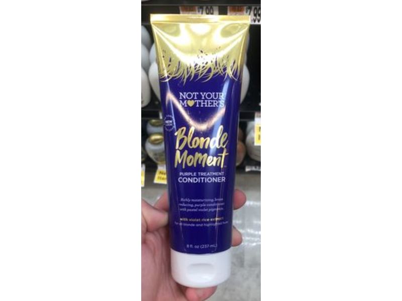 Not Your Mother's Purple Treatment Conditioner, Blonde Moment, 8 fl oz/237 mL