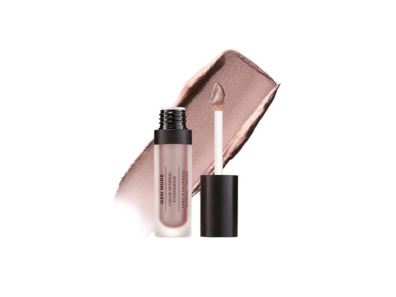 BareMinerals Gen Nude Liquid Mineral Eyeshadow, Smoky Quartz, 0.07 oz/2.3 mL