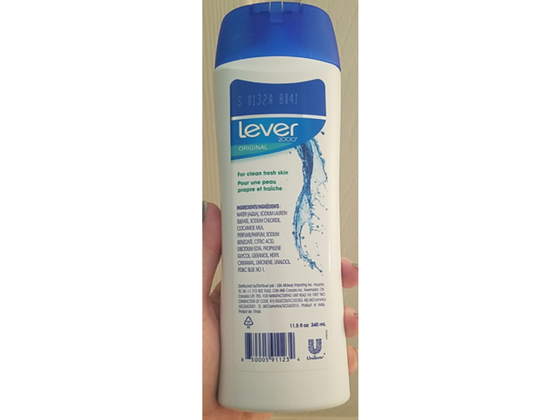 Lever 2000 Original Body Wash, 11.5 fl oz / 340 mL