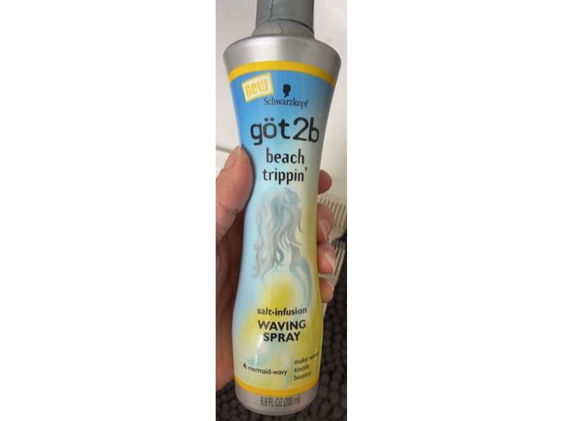 Schwarzkopf Got 2B Beach Trippin Waving Spray, Salt Infusion, 6.8 fl oz/200 mL, Pack Of 3
