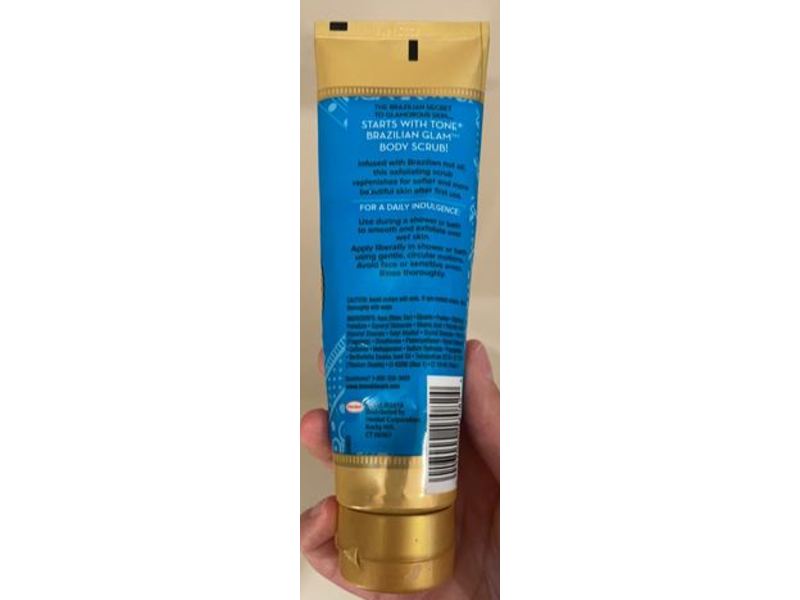 Tone Brazilian Glam Body Scrub, Exfoliate + Nourish, 4.5 fl oz/133 mL, Pack Of 2