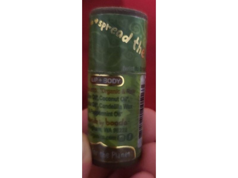 Booda Butter Eco Balm, Enlightened Mint, 0.3 oz