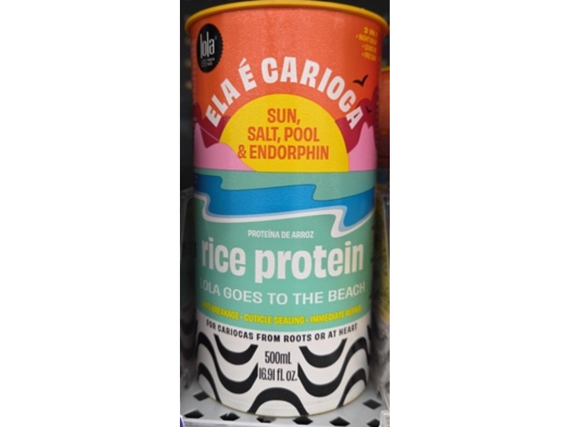 Lola From Rio Ela E Carioca 3-In-1 Treatment, Rice Protein, 16.9 fl oz/500 mL
