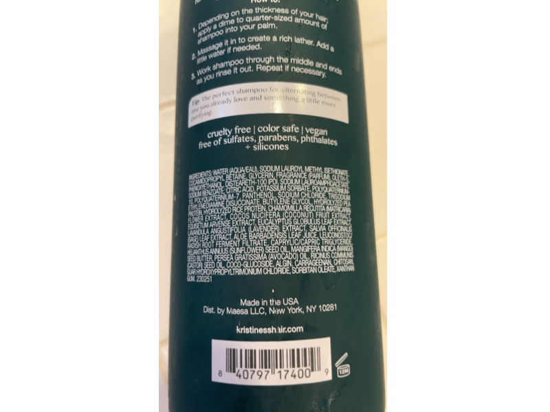 Kristin Ess Scalp Purifying Micellar Shampoo, 28 fl oz/828 mL