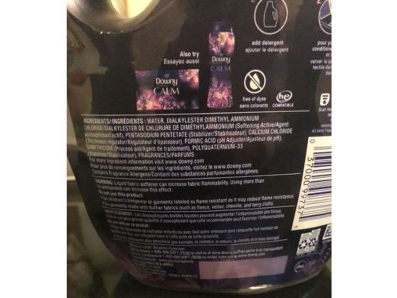 Downy Infusions Calm, Lavender & Vanilla Scent, 48 fl oz/1.44 L