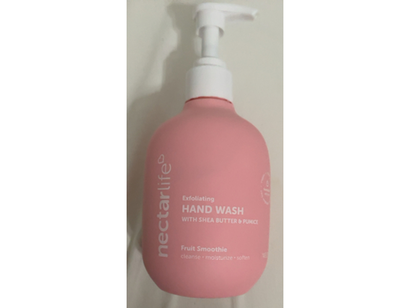 Nector Life Exfoliating Hand Wash, Fruit Smoothie , 14 oz
