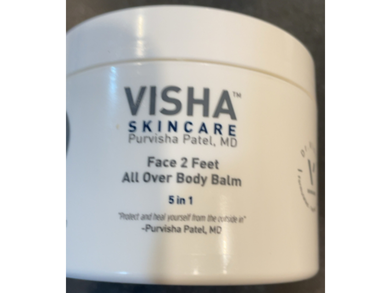 Visha Face 2 Feet 5 In 1 All Over Body Balm, 10 oz