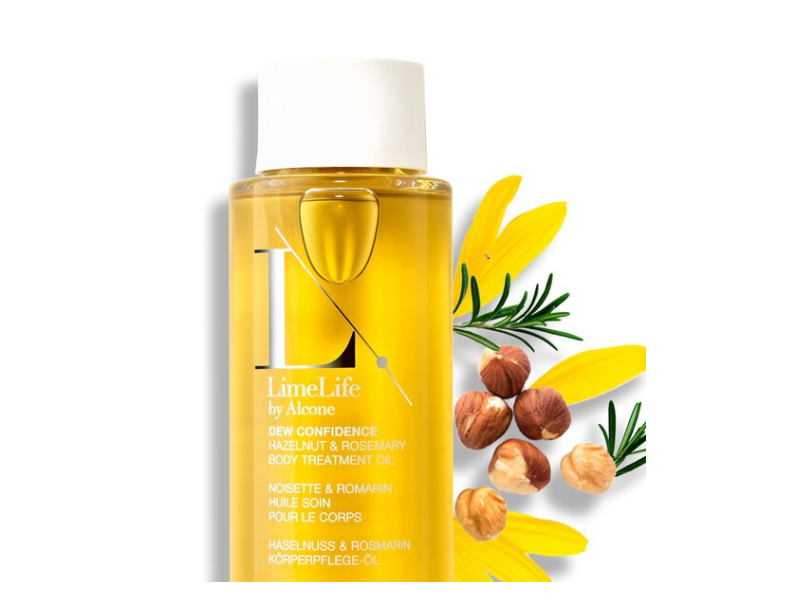 LimeLife Dew Confidence Body Treatment Oil, 1.25 fl oz/37 mL
