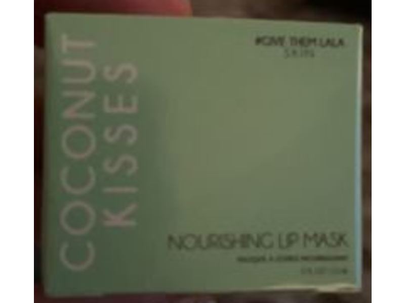 Give Them Lala Nourishing Lip Mask, Coconut Kisses, 5 fl oz/115 mL