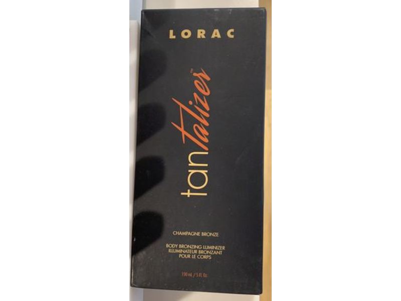 Lorac Tantalizer Body Bronzing Luminizer, Champagne Bronze, 5 fl oz/150 mL