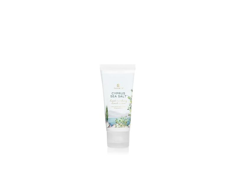 Thymes Hard-Working Hand Cream, Cyprus Sea Salt, 2.5 fl oz/70 mL