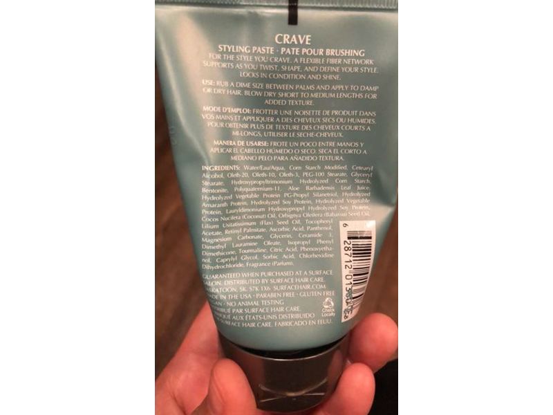 Surface Hair Crave Styling Paste, 4 fl oz / 118 ml