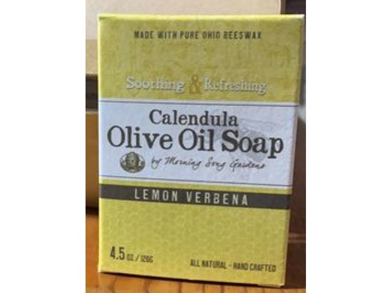 Morning Song Gardens Calendula Olive Oil Soap, 4.5 oz/126 g