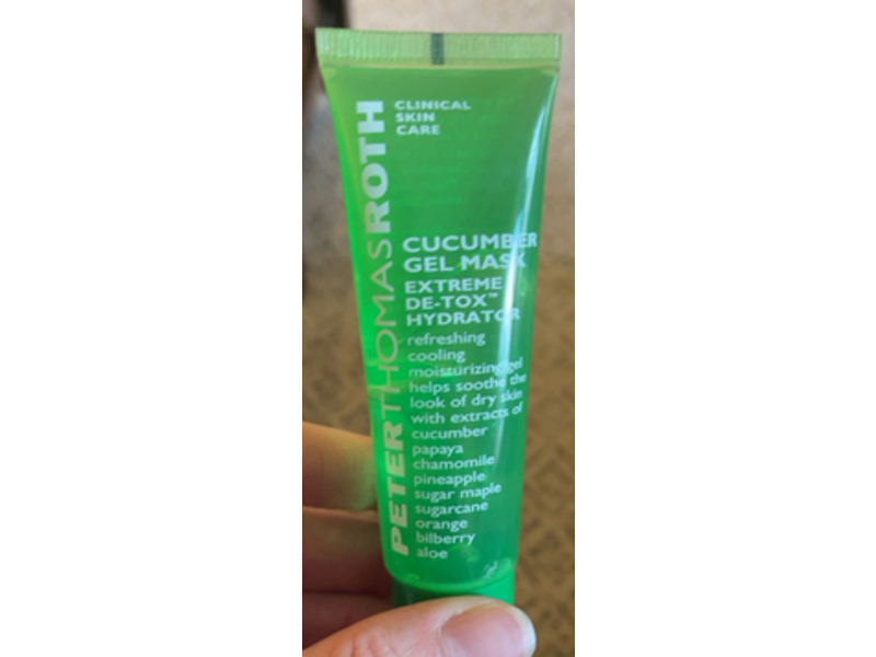 Peter Thomas Roth Cucumber Gel Mask Extreme De-Tox Hydrator, 1 fl oz/30 mL